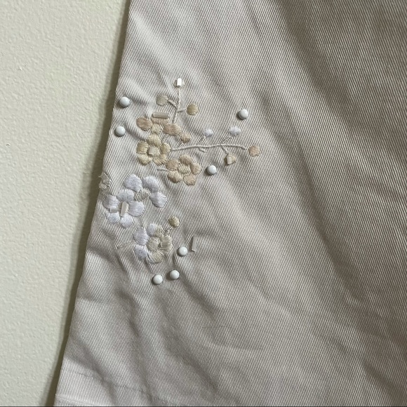 J. Crew Embroidered Distressed Chinos - Picture 13 of 16